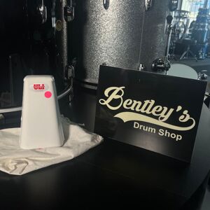 ULI Percussion White Handheld Mambo Cowbell (Box CB #5)