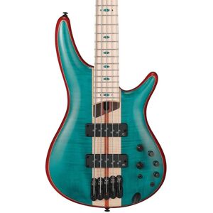 Ibanez SR Premium 5-String Electric Bass Guitar Caribbean Gree...