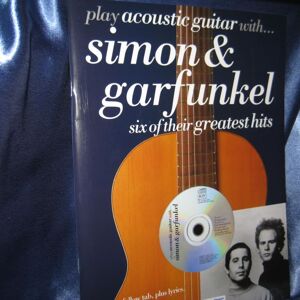 Simon and Garfunkel Six of Their Greatest Hits w/ CD 44 Pages