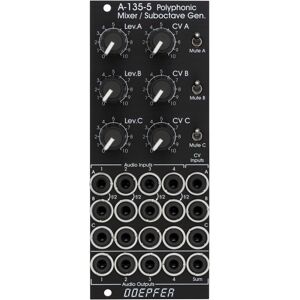 Doepfer A-135-5V Polyphonic Mixer + Suboctave Generator (Vinta...