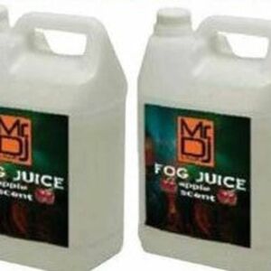 MR DJ USA 2 MR DJ Fog Juice Fluid Lemon Scent Gallons of Fog/...