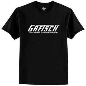 Gretsch Black T Roof Logo Tee Small