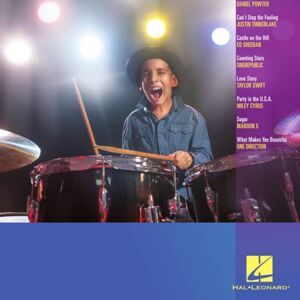Hal Leonard Pop Songs For Kids Drum Play Along Volume 53 Soft...