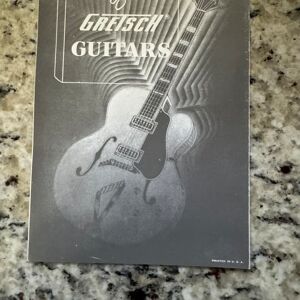 90's Gretsch 1952 Catalog Reprint