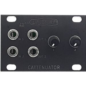 2021 Waveform Magazine 1U Cattenuator Dual Attenuator Passive ...