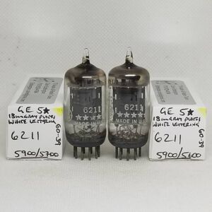 1960, Week 39, Matching Date Codes G.E 6211 / 12AT7