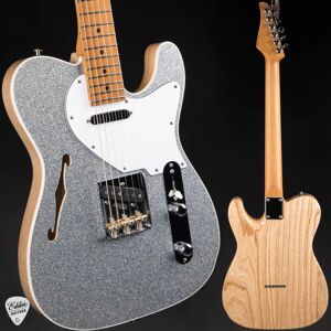 Suhr Eddie's Guitars Exclusive Custom Classic T Roasted - Silv...