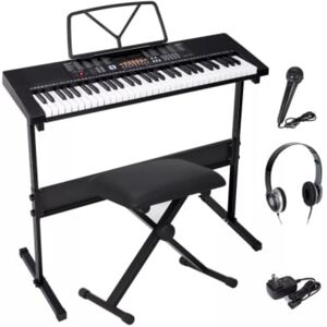 Unbranded 61 Key Electronic Keyboard Piano Organ With Micropho...
