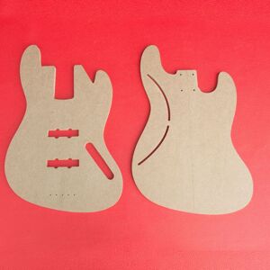 Javelina Guitars Jazz Bass Luthier Template