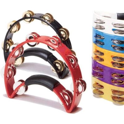 RhythmTech Rhythm Tech The Rhythm Tech Tambourine Red Nickel RhythmTech Rhythm Tech The Rhythm Tech Tambourine Red Nickel