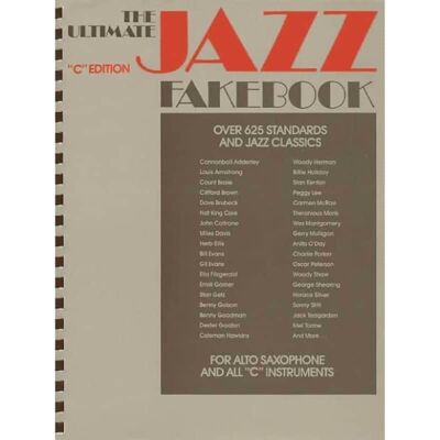 Hal Leonard The Ultimate Jazz Fake Book, C Edition Hal Leonard The Ultimate Jazz Fake Book, C Edition