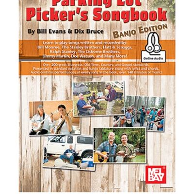 Mel Bay 20850M Parking Lot Picker's Songbook - Banjo (Book + O... Mel Bay 20850M Parking Lot Picker's Songbook - Banjo (Book + O...