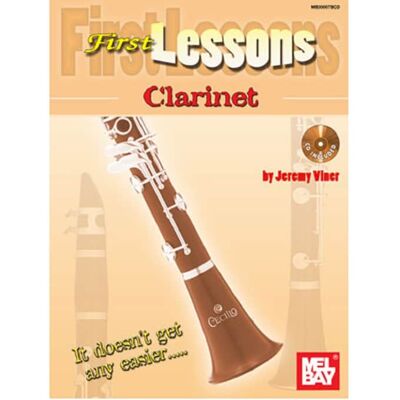 Mel Bay 30007BCD First Lessons Clarinet (Book and CD) by Jerem... Mel Bay 30007BCD First Lessons Clarinet (Book and CD) by Jerem...