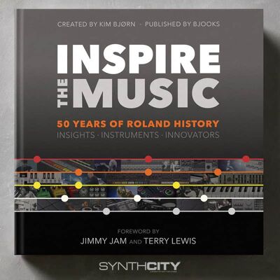 Bjooks INSPIRE THE MUSIC - 50 YEARS OF ROLAND HISTORY Bjooks INSPIRE THE MUSIC - 50 YEARS OF ROLAND HISTORY