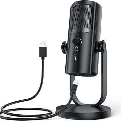 Unbranded USB Microphone for PC Mac PS4 & PS5, 4 Professio... Unbranded USB Microphone for PC Mac PS4 & PS5, 4 Professio...