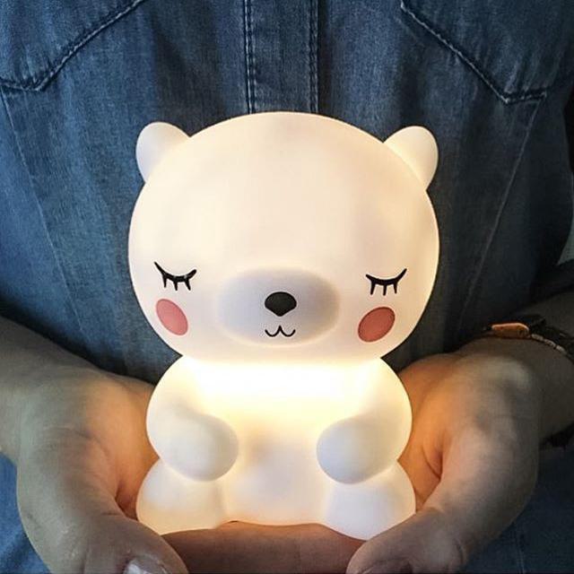 Mounteen Teddy Bear Night Light