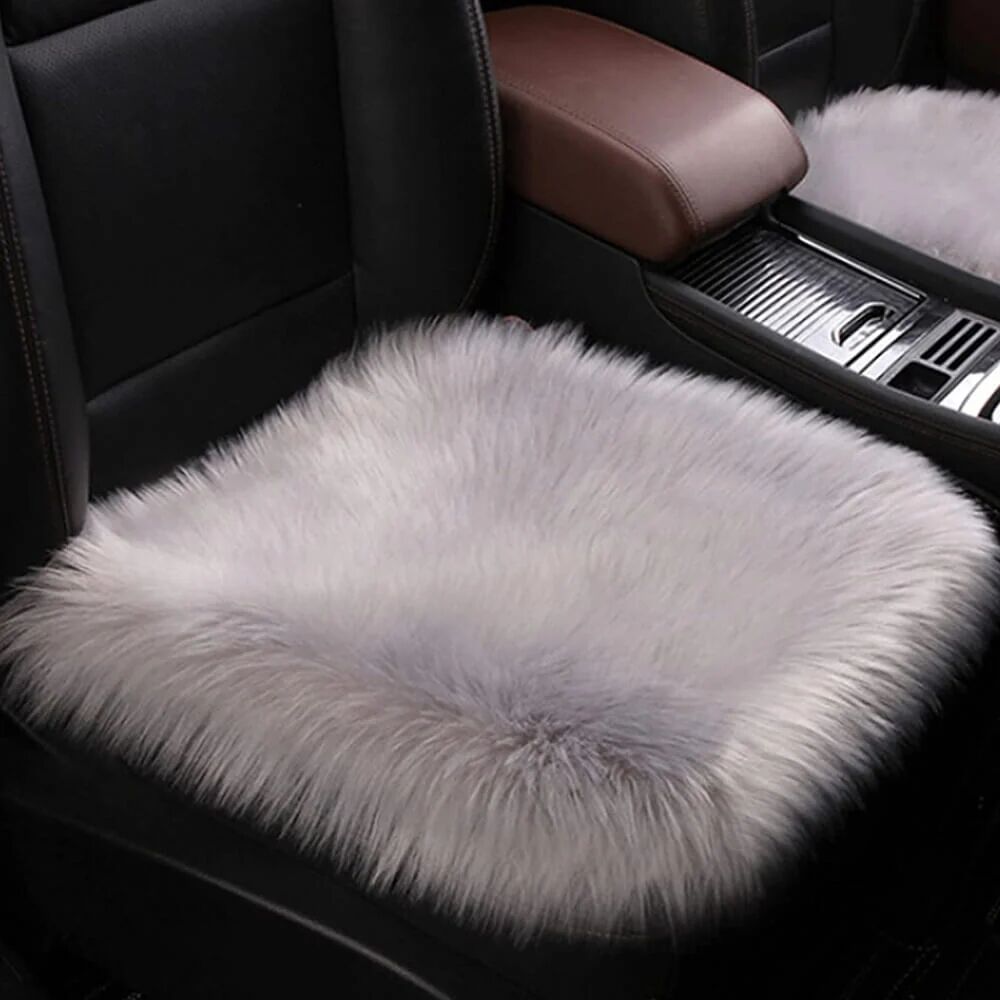 Mounteen Faux Fur Car Seat Cover