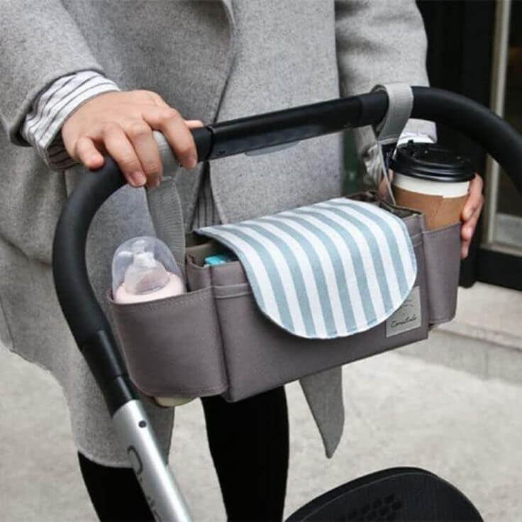 Mounteen Baby Stroller Organizer Bag