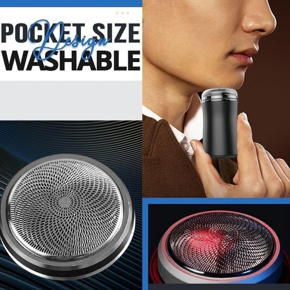 Mounteen Pocket Size Washable Electric Razor