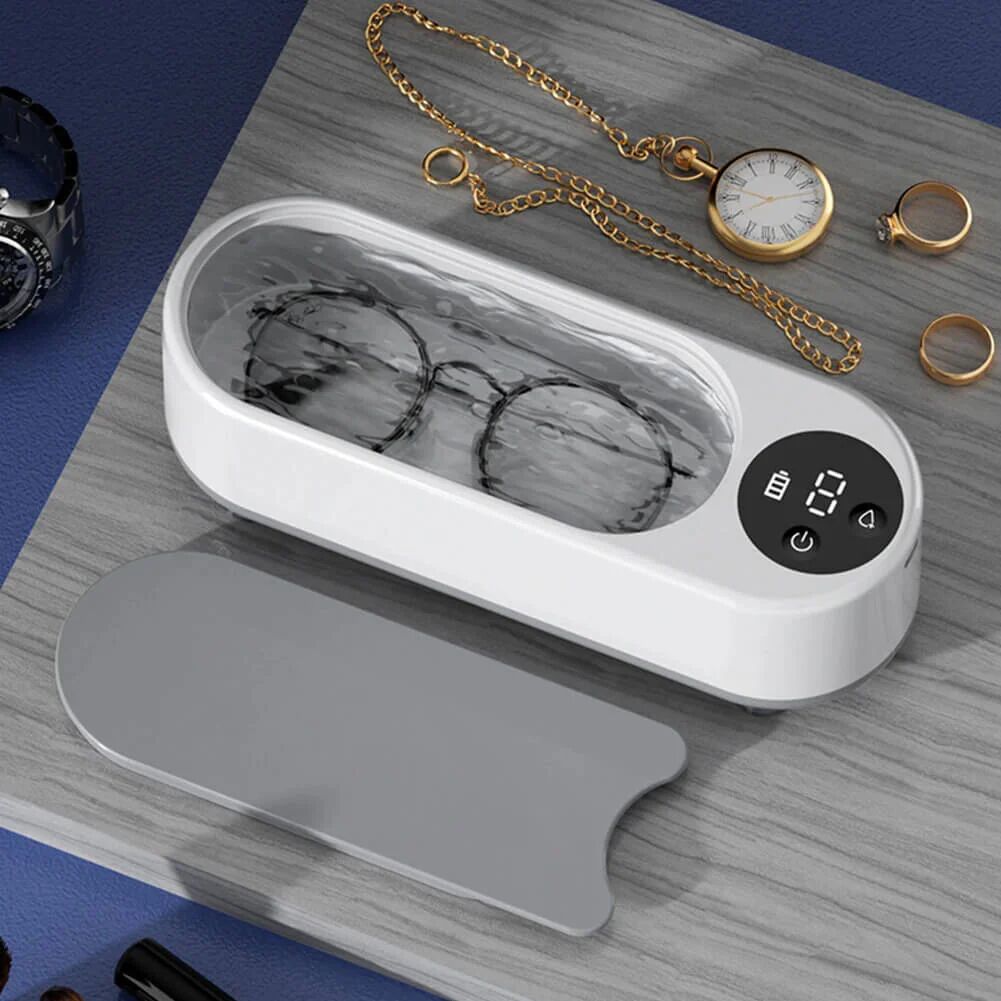 Mounteen Ultrasonic Rechargeable Cleaning Machine for Jewelry, Glasses, Watches