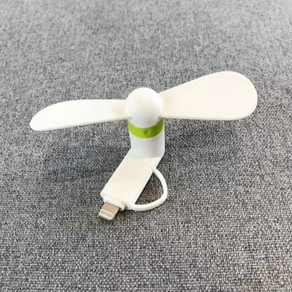 Mounteen iPhone & Android Cell Phone Fan Attachment