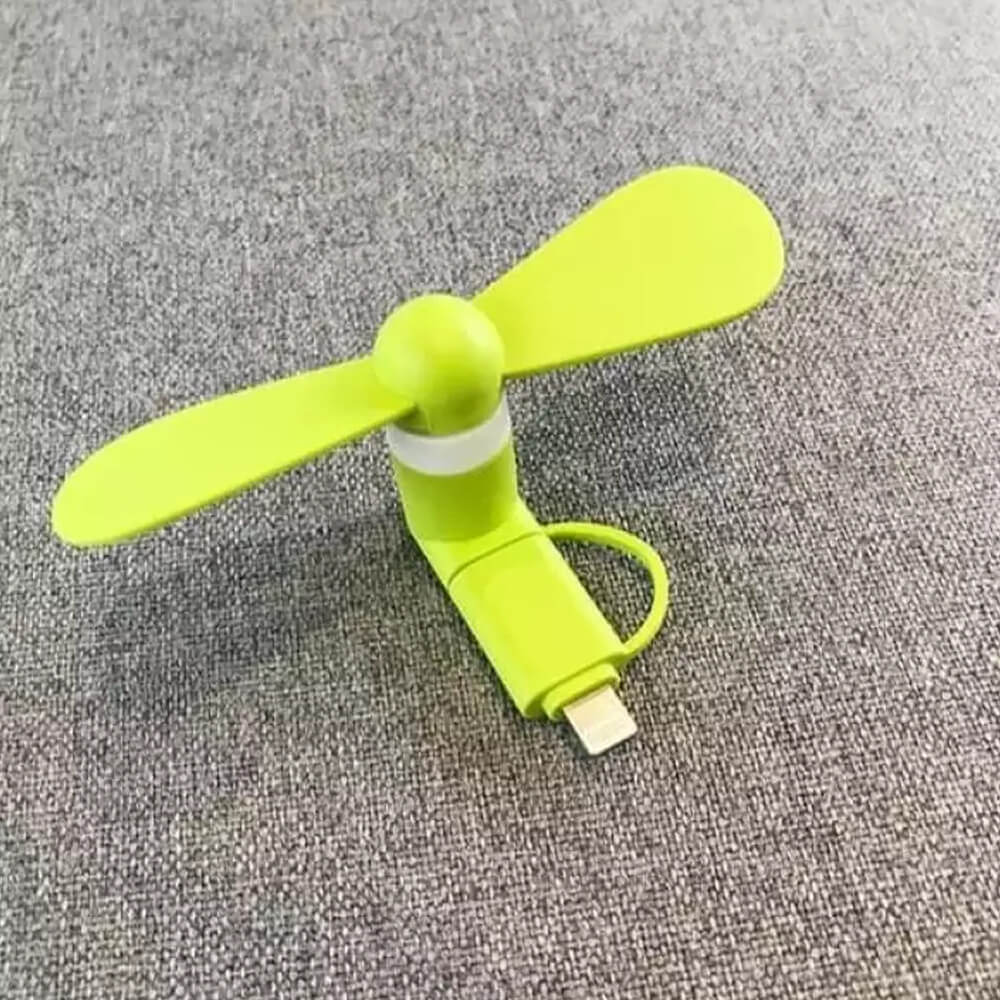 Mounteen iPhone & Android Cell Phone Fan Attachment