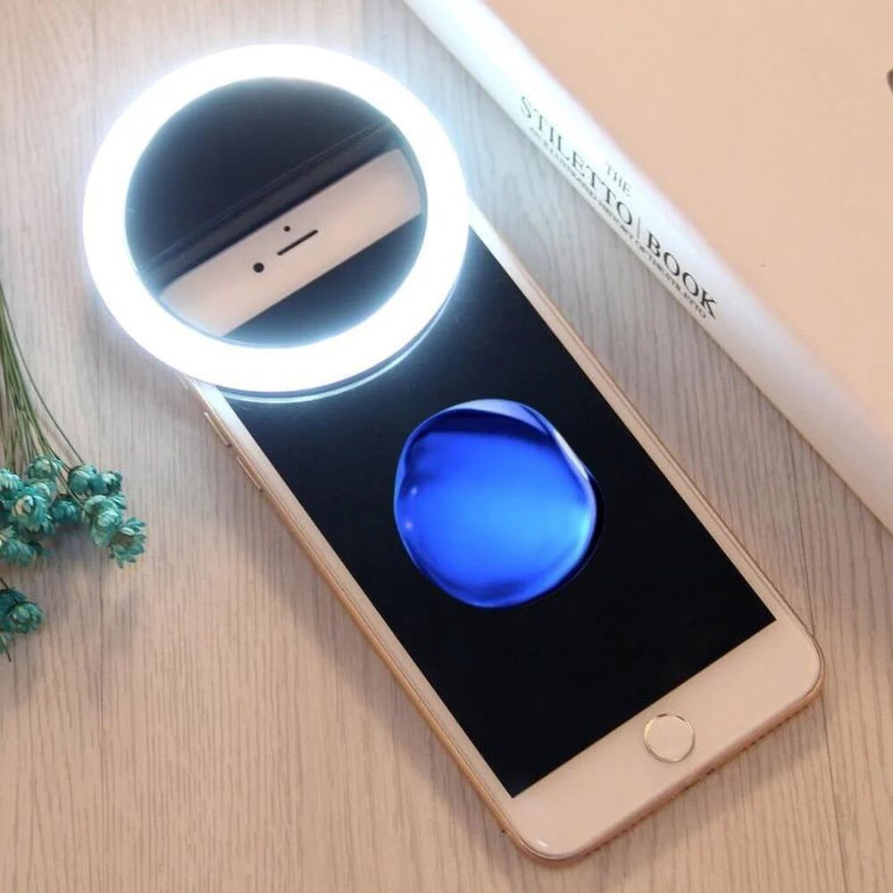 Mounteen Clip-On Ring Light For Phone And Laptop