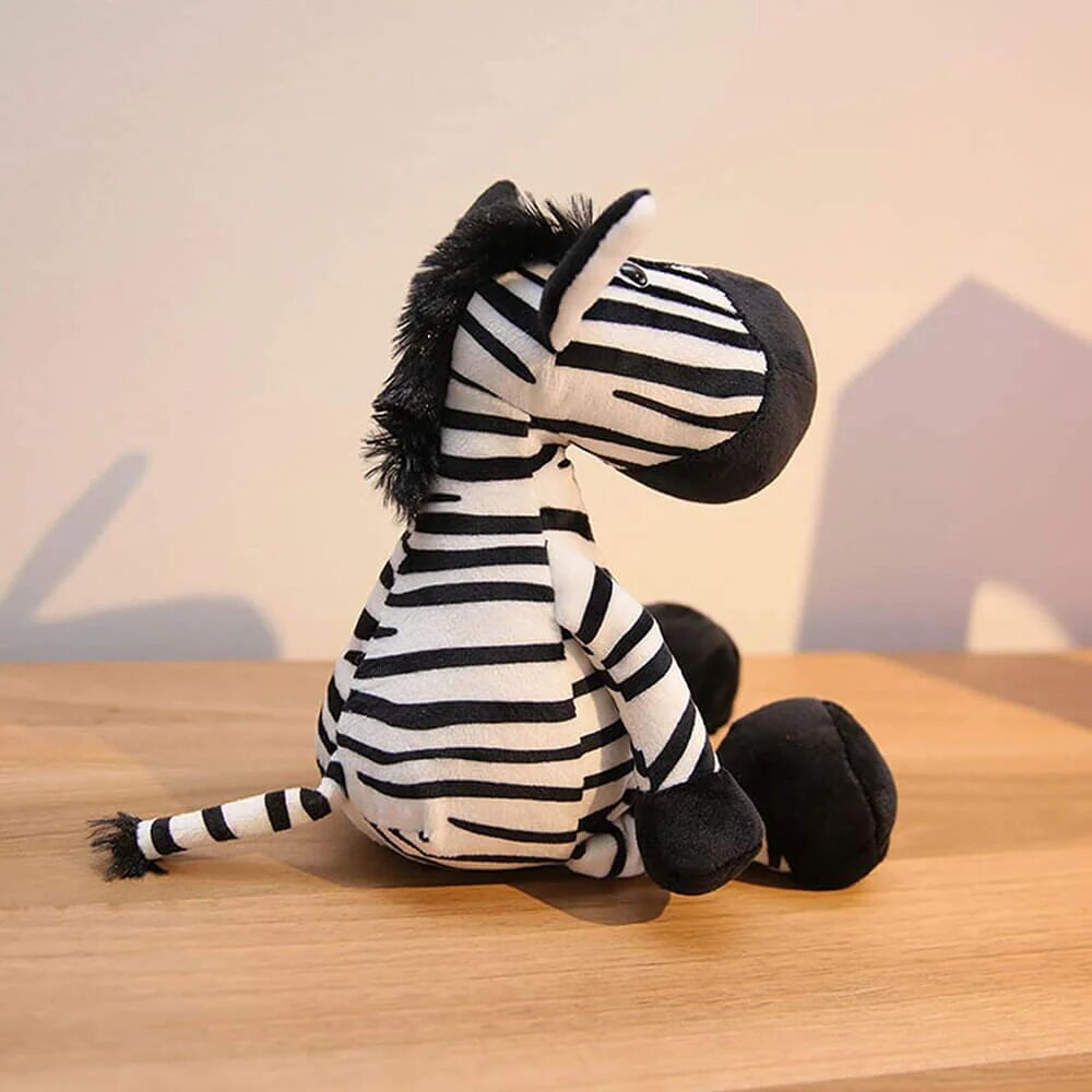 Mounteen Stuffed Zebra Plush Toy