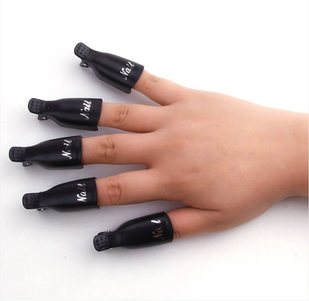 Mounteen Gel Nail Polish Remover Clips