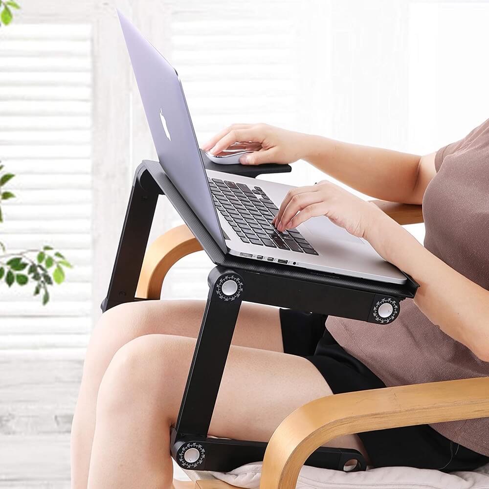 Mounteen Adjustable Desk Stand For Laptop