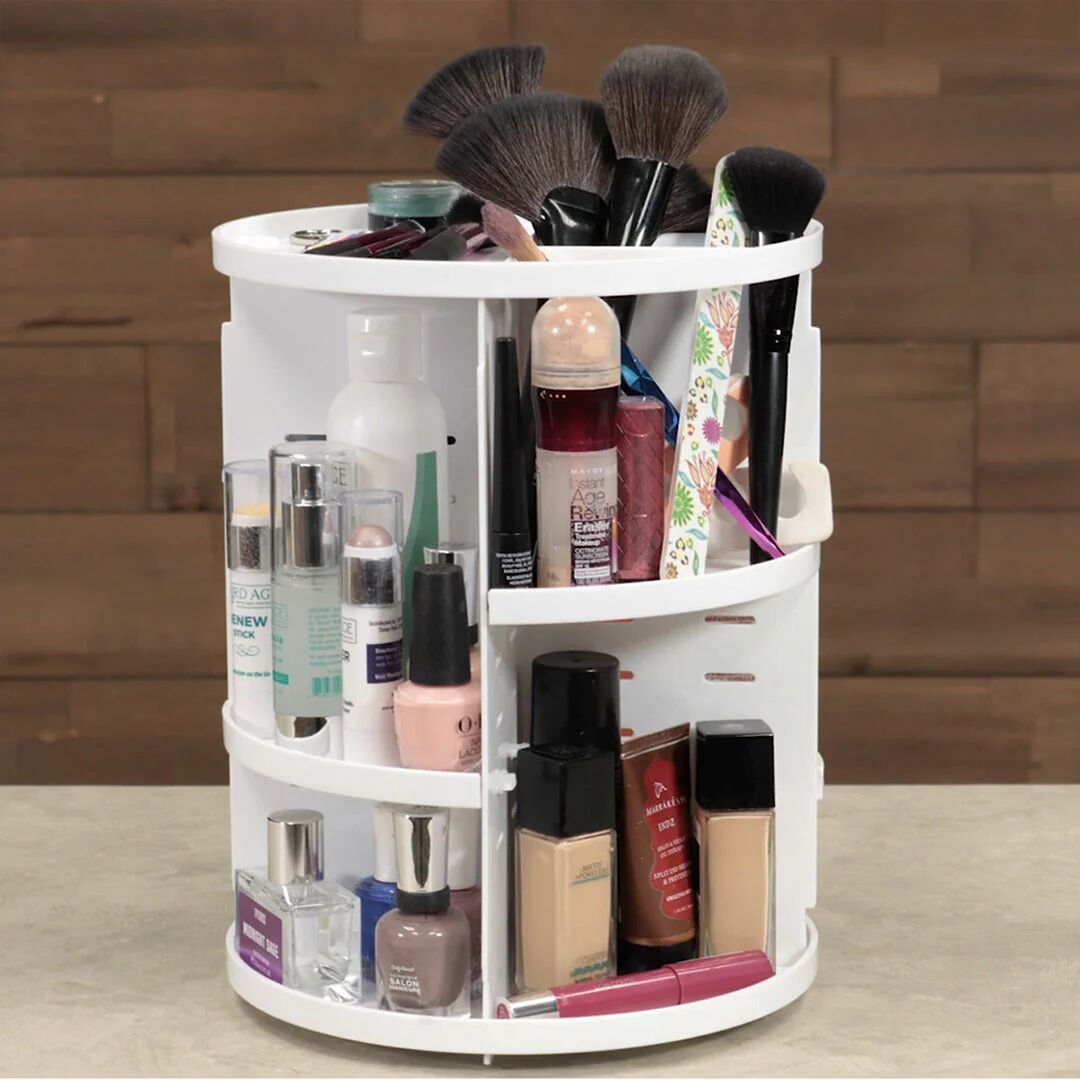 Mounteen 360 Rotating Makeup Organizer