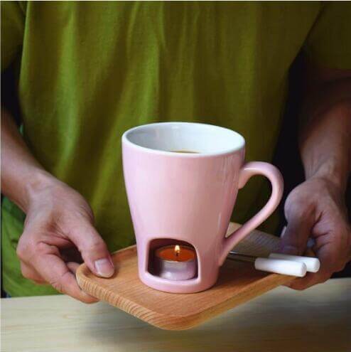 Mounteen Personal Fondue Mug