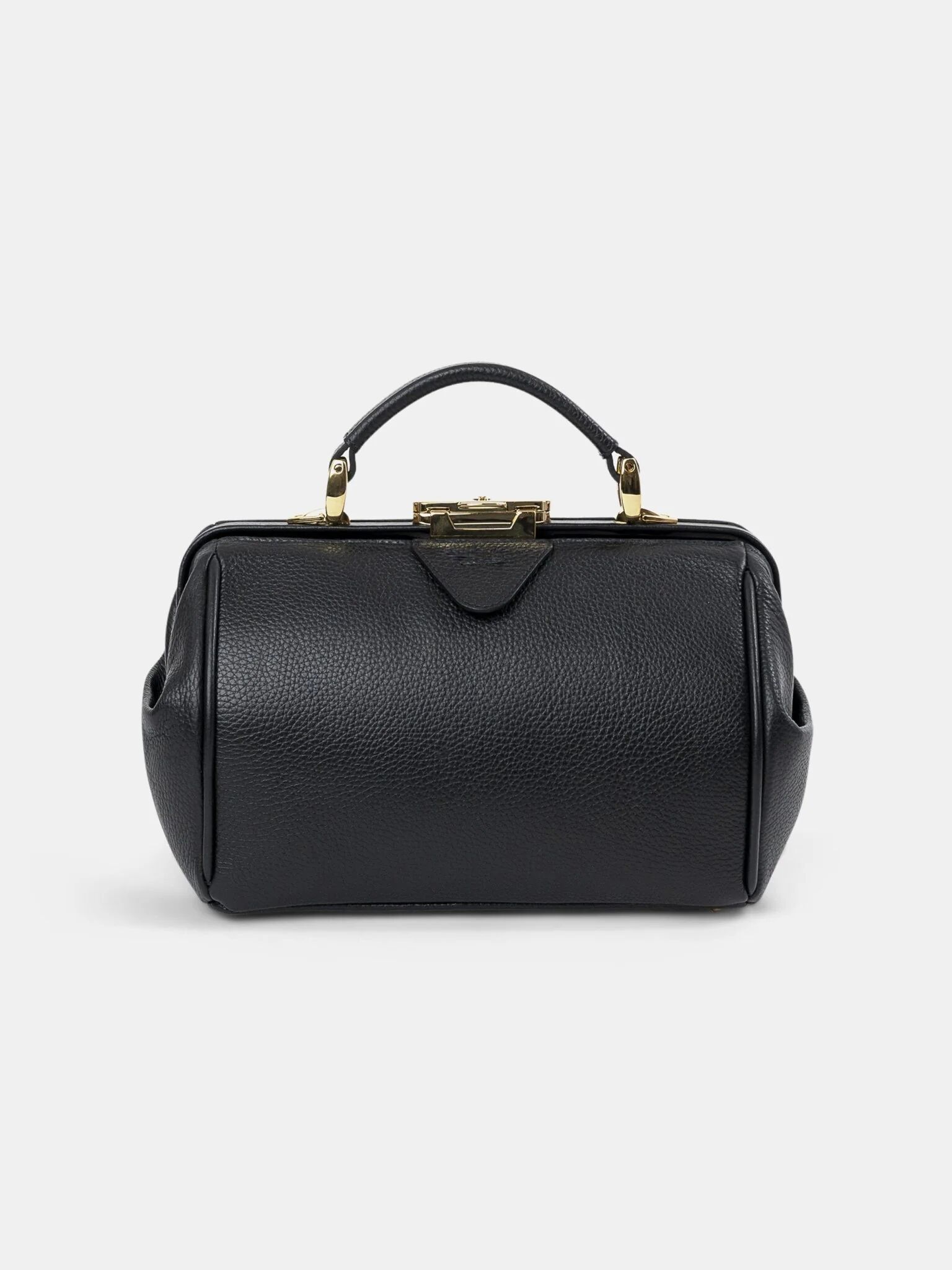 The Cambridge Satchel Company The Mini Sophie Leather Handbag Midnight Black Women'S
