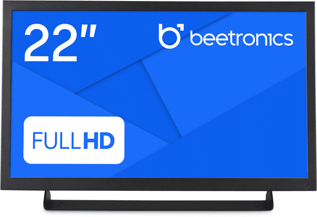 Industrial 22" Monitor   Rugged Metal Casing   Full HD 1080p   Panel, Flush, Panel mount   Beetronics