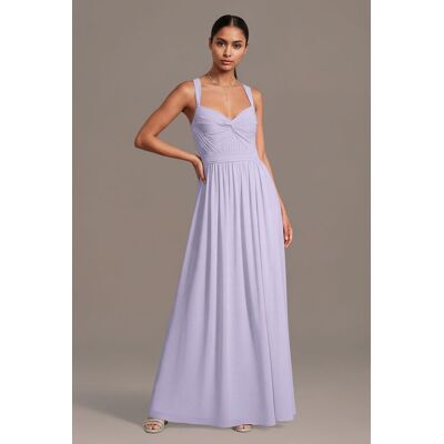 Celebrate DB Studio Chiffon Pleated Bodice A-Line Dress in Iris Size: 4X David's Bridal Celebrate DB Studio Chiffon Pleated Bodice A-Line Dress in Iris Size: 4X David's Bridal
