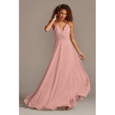 Celebrate DB Studio Spaghetti Strap Full Skirt Dress in Ballet Size: 30 David's Bridal Celebrate DB Studio Spaghetti Strap Full Skirt Dress in Ballet Size: 30 David's Bridal