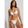 Garage Hipster Cheeky Bikini Bottoms Bright White XS Women