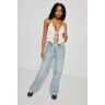 Garage Wide Leg Jean Medium Light Indigo 00 Women