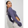 Garage Asymmetric Bodycon Sweater Dyed Indigo XS Women