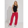 Garage Straight Leg Panel Sweatpants Jester Red XXS Women