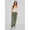 Garage Straight Cargo Carpenter Pant Python Green 00 Women