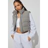 Garage Tech Puffer Vest Castor Grey S Women