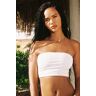 Garage Seamless Micro Tube Top Bright White S Women