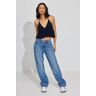 Garage Slouchy Jean Devan Blue 00 Women