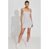 Garage Kasey Open Neck Mini Dress Spring Grey Mix XS Women