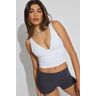 Garage Plunge Tank Top Bright White M Women