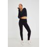 Garage Favorite High Rise Legging Jet Black S Women