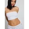 Garage Seamless Micro Tube Top Bright White S Women