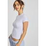 Garage Estelle Longline Tee Spring Grey Mix M Women