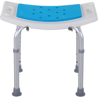 HOMCOM Adjustable Bath Stool, 6-Level, Non-Slip, Shower Chair with Hole, for Pregnant, Elderly, Injured Aosom.com HOMCOM Adjustable Bath Stool, 6-Level, Non-Slip, Shower Chair with Hole, for Pregnant, Elderly, Injured Aosom.com